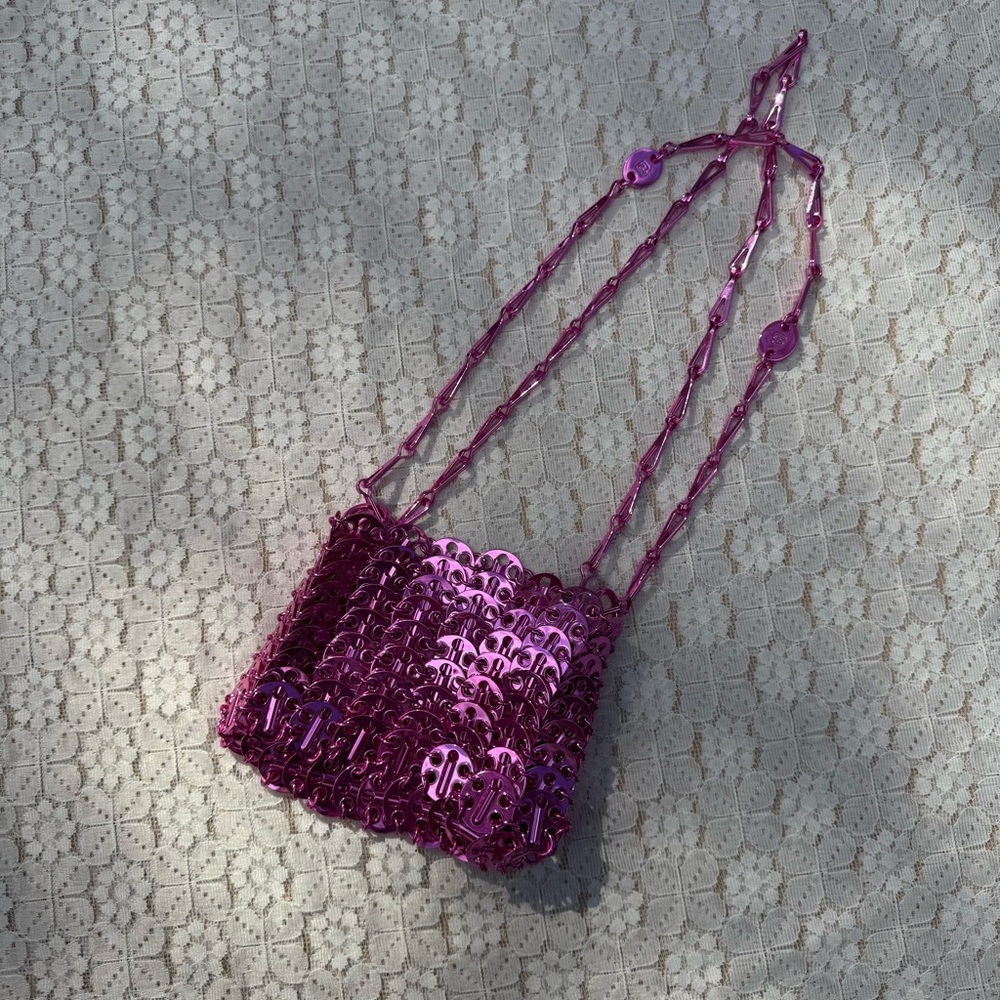 Pink Paco Rabanne 1969 Micro Purse